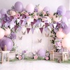 image:imageG2PLUS PreStrung Burlap Pennant Banners 39Ft Green Fabric Triangle Flag Bunting 36Pcs Pennant Banner Flags Garland for Golf Theme Party Birthday Wedding Baby Shower Party DecorationsPurple