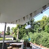 image:imageG2PLUS PreStrung Burlap Pennant Banners 39Ft Green Fabric Triangle Flag Bunting 36Pcs Pennant Banner Flags Garland for Golf Theme Party Birthday Wedding Baby Shower Party DecorationsBeige