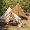 image:imageG2PLUS PreStrung Burlap Pennant Banners 39Ft Green Fabric Triangle Flag Bunting 36Pcs Pennant Banner Flags Garland for Golf Theme Party Birthday Wedding Baby Shower Party DecorationsOrange and Yellow