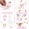 image:imageG2PLUS PreStrung Goose Birthday Banner 196Ft Pink Bow Cute Goose Party Bunting Garland One Silly Goose Banner for Baby Shower Toddler Birthday Nursery Room Spring Party DecorationsPink
