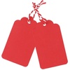 image:imageG2PLUS Red Gift Tags 100PCS Red Paper Gift Tags with String 2816 in Blank Labeling Tag for Present Wrapping Mothers Day Christmas Valentines DIY Arts amp CraftsWavered