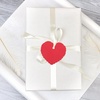 image:imageG2PLUS Red Gift Tags with String 100PCS Heart Gift Tags 235 x 216 in Blank Paper Hang Tag Valentines Heart Shaped Gift Name Label Tag for Gift Wrapping Valentine Wedding Party FavorsRed