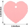 image:imageG2PLUS Red Gift Tags with String 100PCS Heart Gift Tags 235 x 216 in Blank Paper Hang Tag Valentines Heart Shaped Gift Name Label Tag for Gift Wrapping Valentine Wedding Party FavorsPink
