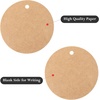 image:imageG2PLUS Round Gift Tags with String25 Inches Blank Circle Kraft Paper Tags 100 PCS Large Round Craft Labeling Tag for Wedding Birthday Christmas Party FavorsKraft