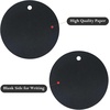 image:imageG2PLUS Round Gift Tags with String25 Inches Blank Circle Kraft Paper Tags 100 PCS Large Round Craft Labeling Tag for Wedding Birthday Christmas Party FavorsBlack