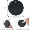 image:imageG2PLUS Round Gift Tags with String25 Inches Blank Circle Kraft Paper Tags 100 PCS Large Round Craft Labeling Tag for Wedding Birthday Christmas Party FavorsBlack