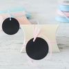 image:imageG2PLUS Round Gift Tags with String25 Inches Blank Circle Kraft Paper Tags 100 PCS Large Round Craft Labeling Tag for Wedding Birthday Christmas Party FavorsBlack