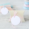 image:imageG2PLUS Round Gift Tags with String25 Inches Blank Circle Kraft Paper Tags 100 PCS Large Round Craft Labeling Tag for Wedding Birthday Christmas Party FavorsWhite