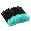 image:imageG2PLUS Silicone Eyelash Brushes 100PCS Black and Green Mascara Brushes Brow Applicator Wands for Makeup Personal Care and Eyelash ExtensionsBlack