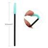 image:imageG2PLUS Silicone Eyelash Brushes 100PCS Black and Green Mascara Brushes Brow Applicator Wands for Makeup Personal Care and Eyelash ExtensionsBlack