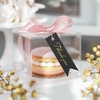 image:imageG2PLUS Small Merry Christmas Tags  100Pcs Deer Kraft Paper Gift Tags with String for Gift Wrapping Goodies Bags Christmas Holiday Party Favors28x08Small Black Goldthank You