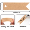 image:imageG2PLUS Small Merry Christmas Tags  100Pcs Deer Kraft Paper Gift Tags with String for Gift Wrapping Goodies Bags Christmas Holiday Party Favors28x08Small Brown Blank Tags
