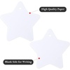 image:imageG2PLUS Star Gift Tags 100PCS Blank Star Shaped Tags Kraft Paper Gift Tag with String for Present Wrapping Wedding Graduation Christmas Party Favors BlackWhite Blank Star