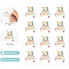 image:imageG2PLUS Summer Gift Stickers  60Pcs Happy Summer Stickers 2 Inch Round Ice Cream Label Sticker for Envelope Seals Gift Cards Bags Small Business Hawaii Tropical Luau Party FavorsHave A Great Summer