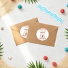 image:imageG2PLUS Summer Gift Stickers  60Pcs Happy Summer Stickers 2 Inch Round Ice Cream Label Sticker for Envelope Seals Gift Cards Bags Small Business Hawaii Tropical Luau Party FavorsSummerIce Cream