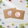 image:imageG2PLUS Summer Gift Stickers  60Pcs Happy Summer Stickers 2 Inch Round Ice Cream Label Sticker for Envelope Seals Gift Cards Bags Small Business Hawaii Tropical Luau Party FavorsHappy Easter4 Styles