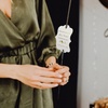 image:imageG2PLUS Wedding Favors Tags 100PCS Gold Wedding Send Off Tags The New Mr amp Mrs Label Tag 28X2 in White Paper Gift Tag with String for Bridal Shower Anniversary Celebration