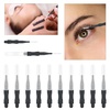 image:imageMicro Eyebrow amp Eyelash Brush Set 20PCS  Brow Lamination Lash Spoolie Lifting amp Perming Tools Black