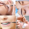 image:imageMicro Eyebrow amp Eyelash Brush Set 20PCS  Brow Lamination Lash Spoolie Lifting amp Perming Tools Black