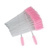 image:imageG2PLUS 100PCS Disposable Mascara Brushes Crystal Lash Brush Makeup Kit Adjustable Eyelash Spoolies for Eyelash Extensions Eyebrow and Makeup White  Purple100PCS White  Pink