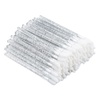 image:imageG2PLUS 100PCS Glitter Crystal Lip Brush Disposable Lip Brushes Lip Gloss ApplicatorsLip Gloss Wands Applicator Perfect Makeup Tool Kits PinkBlack