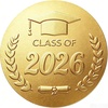 Gold Class of 2026 - 100Pcs