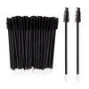 image:imageG2PLUS 100pcs Eyelash Brush Lip Brush Dual Ended Eyelash Extension Brush Black Mascara Wands and Lipstick Applicator Portable Makeup Brush for Eyebrow Lip Gloss and Lash ExtensionBlack