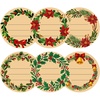 image:imageG2PLUS 120PCS Christmas Gift Name Stickers 6 Styles Merry Christmas Stickers 2 Round Xmas Gift Tags Sticker Xmas Santa Claus Label for Cards Envelope SealsRed GreenBrown Green Red