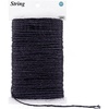 image:imageG2PLUS 2mm 2 Ply Natural Jute Twine String 164Ft Craft Jute Rope Twine for Gift Wrapping DIY Crafts Gardening Handmade Arts DecorationBlack