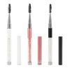 image:imageG2PLUS 3PCS Eyebrow Brushes with Cap Portable and Bendable Brow Brush Eyelash Mascara Brushes Wands Applicator Makeup Tools for Eyelash Extensions and Eyebrow Comb BlackMulticolored