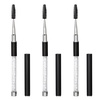 image:imageG2PLUS 3PCS Eyebrow Brushes with Cap Portable and Bendable Brow Brush Eyelash Mascara Brushes Wands Applicator Makeup Tools for Eyelash Extensions and Eyebrow Comb BlackBlack