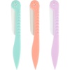 image:imageG2PLUS 3PCS Eyebrow Razor Foldable Facial Razor Dermaplane Razor for Women Face Peach Fuzz Stainless Steel Micro Blades for Eyebrow Facial Hair and Extremities