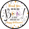 image:imageG2PLUS 60PCS Happy Halloween Stickers 2 Inches Round Halloween Thank You for All You Do Stickers Boo Gift Label Envelope Seals Sticker for Adults Gift Wrapping Candy Bags Party FavorsHalloweenThank You