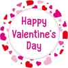 image:imageG2PLUS 60Pcs Happy Valentines Day Stickers  Pink Valentines Day Gift Stickers 2 Inch Round Valentine Label Sticker for Gift Wrap Party Favor DecorationsPink