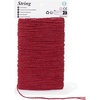 image:imageG2PLUS Christmas String  2mm 164ft White Red Cotton Twine String for Gift Wrapping Baking Packaging DIY Crafts Christmas Party DecorationsRed