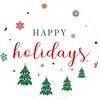 image:imageG2PLUS Gift Tags with String for Christmas 100Pcs Merry Christmas with Love Tags 2 Round Xmas Tag for Gift Wrapping Holiday Party FavorsChristmas Holiday