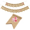 image:imageG2PLUS Happy Easter Burlap Banner Prestrung Colorful Easter Bunny Garland with Pompom Ball Rustic Farmhouse Easter Bunting Banner for Home Mantel Fireplace Party amp Spring DecPink White CarnationMothers day