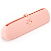 image:imageG2PLUS Portable Makeup Brush Holder Silicone Cosmetic Bags Snapon Strap Makeup Brush Case Travel Essentials Soft and Sleek Makeup Brush Pouch for Travel and Daily Use 85x 18x 23