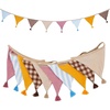 image:imageG2PLUS PreStrung Fabric Triangle Banner Garland 85ft DoubleSided Cotton Bunting Flags Reusable Pennant Banner for Boho Birthday Party Baby Shower Nursery DecorPastel Mix ColorPastel Mix Color