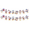 image:imageG2PLUS PreStrung Goose Birthday Banner 196Ft Pink Bow Cute Goose Party Bunting Garland One Silly Goose Banner for Baby Shower Toddler Birthday Nursery Room Spring Party DecorationsRed Blue White