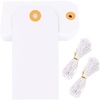 image:imageG2PLUS Price Tags with String 24x47 in Blank Labeling Tags White Paper Hang Tag with Reinforced Hole for Shipping Clothing Pricing Marking Gift WrappingLarge White Brownqty Unknown