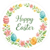 image:imageG2PLUS Summer Gift Stickers  60Pcs Happy Summer Stickers 2 Inch Round Ice Cream Label Sticker for Envelope Seals Gift Cards Bags Small Business Hawaii Tropical Luau Party FavorsHappy Easter
