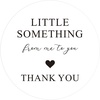 image:imageG2PLUS Thank You Stickers 120PCS Thank You for Celebrating with Us Stickers 2 Round Gold Foil Envelope Seals Labels for Birthday Wedding Graduation Party FavorsLittle Something from Me to You