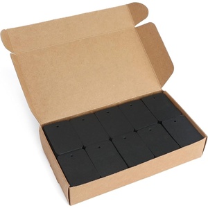 image:imageG2PLUS 1000 PCS Price Tags194 X 138 White Paper Tags for Clothes Size Labels Coupon Store Without String Clothing Labels with Exquisite Box PackageBlack Square Blank