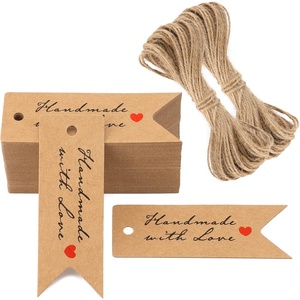 image:imageG2PLUS 100PCS Thanks for Popping by Tags 2 Round Popping by Tag Baby Shower Favors Tag Popping by Gift Tags with String for Birthday Baby Shower Wedding Party FavorsBrown Mini Handmade