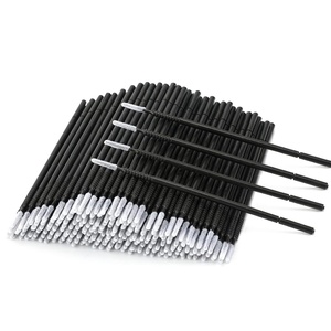 image:imageG2PLUS 200PCS Excellent Micro Swabs Highend Microswabs for Eyelash Extensions Micro Applicator Brush for Makeup and Personal Care BlackBlack
