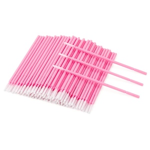 image:imageG2PLUS 200PCS Excellent Micro Swabs Highend Microswabs for Eyelash Extensions Micro Applicator Brush for Makeup and Personal Care BlackPink