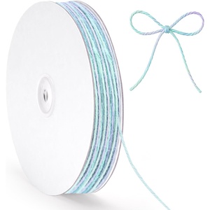 image:imageG2PLUS 328FT Jute Twine 2mm 3 Ply Natural Craft Twine String for Gift Wrapping DIY Crafts Gardening amp Home UseGradient Mint Green