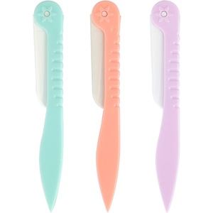 image:imageG2PLUS 3PCS Eyebrow Razor Foldable Facial Razor Dermaplane Razor for Women Face Peach Fuzz Stainless Steel Micro Blades for Eyebrow Facial Hair and Extremities
