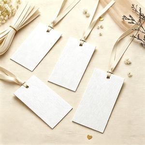 image:imageG2PLUS 50Pcs Name Place Cards  Wedding Place Cards with Champagne Gold Ribbon Blank Paper Gift Tags 35x2 Inches for Wedding Favors Bridal Shower amp Party Table SettingIvory White